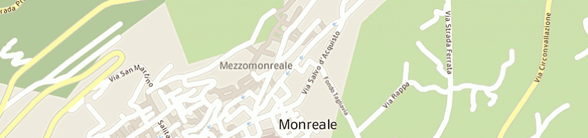 Mappa della impresa avis monreale a MONREALE