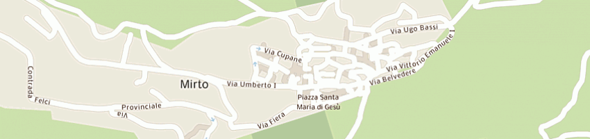 Mappa della impresa nici filippo a MIRTO