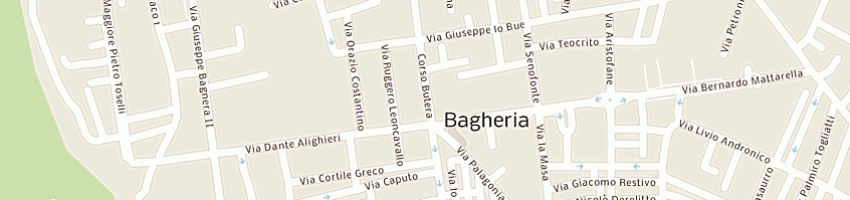 Mappa della impresa d'amico giuseppe a BAGHERIA