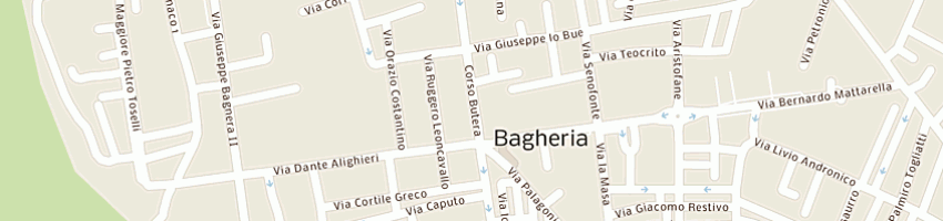 Mappa della impresa scozzari giuseppe e c snc a BAGHERIA