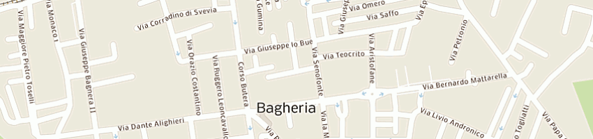 Mappa della impresa gagliardo francesco giovanni a BAGHERIA
