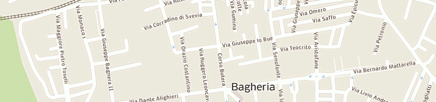 Mappa della impresa star-gate a BAGHERIA