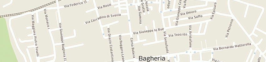 Mappa della impresa cali' giuseppe a BAGHERIA