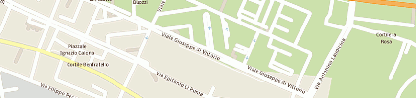 Mappa della impresa poste italiane epe filiale di palermo a PALERMO
