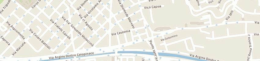 Mappa della impresa romeo fratelli sas  a REGGIO CALABRIA