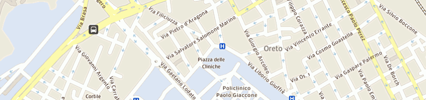 Mappa della impresa romeo cinzia a PALERMO