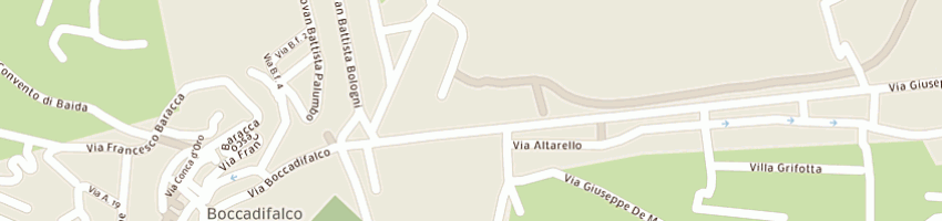 Mappa della impresa villa rosalba srl a PALERMO