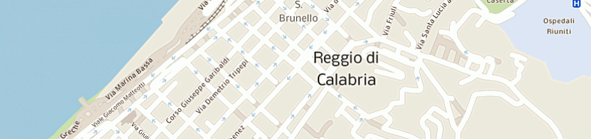 Mappa della impresa soffre' domenico  a REGGIO CALABRIA