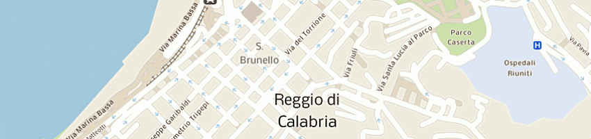Mappa della impresa caffe' ariston di mandalari rocco a REGGIO CALABRIA