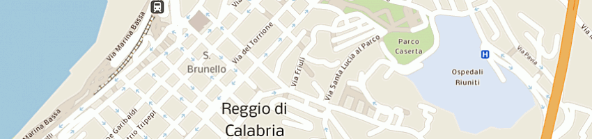 Mappa della impresa studio ass di consazienleg-tribdssa d'agostino avv sangiorgio a REGGIO CALABRIA