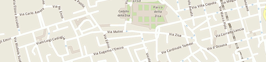 Mappa della impresa spatola francesca a PALERMO