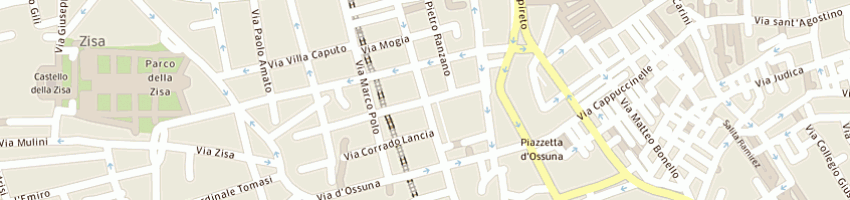 Mappa della impresa nicoletti gioelli snc a PALERMO