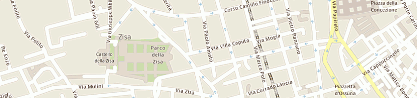 Mappa della impresa granza nicolo' a PALERMO