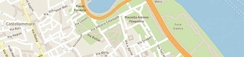 Mappa della impresa comune di palermo a PALERMO