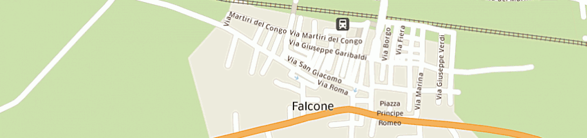 Mappa della impresa fama' francesco a FALCONE
