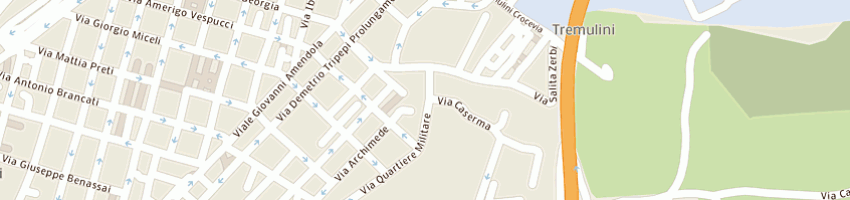 Mappa della impresa bar quadrifoglio di fontana antonino a REGGIO CALABRIA