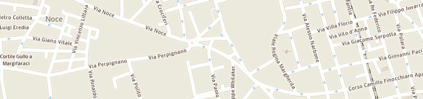 Mappa della impresa viviano giuseppe a PALERMO