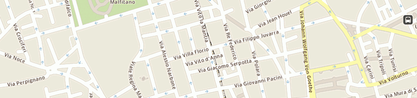 Mappa della impresa consiglio giuseppe a PALERMO