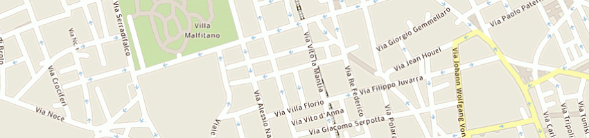 Mappa della impresa savalla rocco a PALERMO