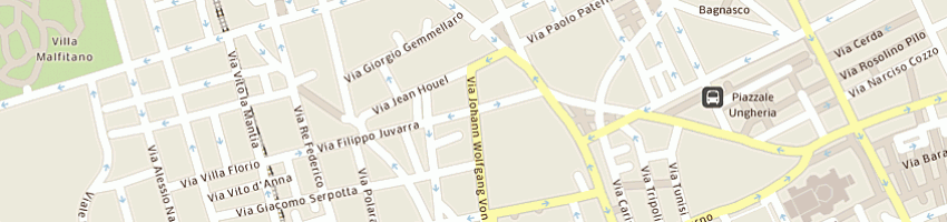 Mappa della impresa panificio di giambona gaetano a PALERMO