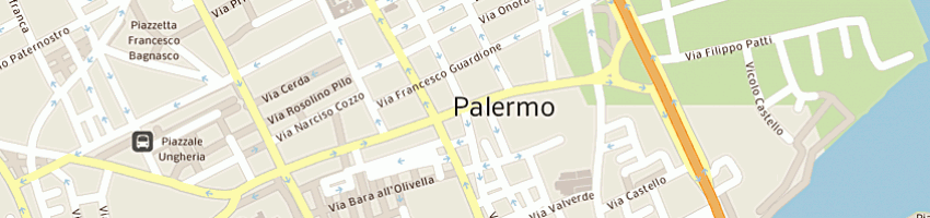 Mappa della impresa carta ignazia a PALERMO