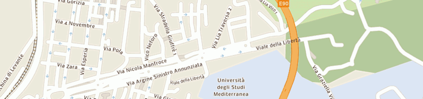 Mappa della impresa parrocchia s bruno  a REGGIO CALABRIA