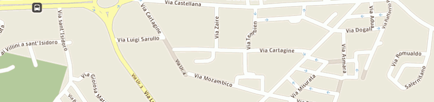 Mappa della impresa internet point di tomasello gioacchino a PALERMO