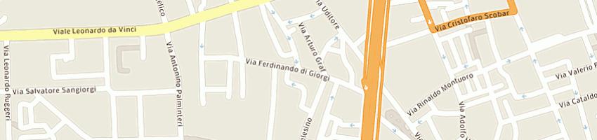 Mappa della impresa gambacorta francesco e figli snc a PALERMO