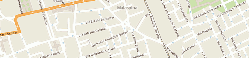 Mappa della impresa michelon domenico a PALERMO