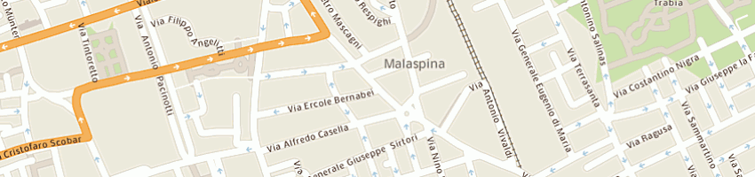 Mappa della impresa poligraf soc cooperativa arl a PALERMO