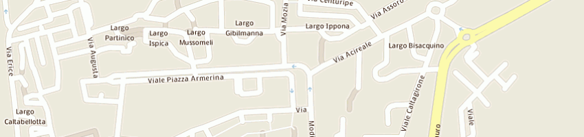 Mappa della impresa rotondo marcello a PALERMO