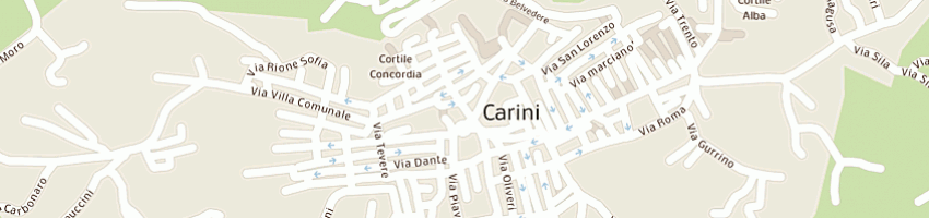 Mappa della impresa euro marmi di lo piccolo giuseppe e csnc a CARINI