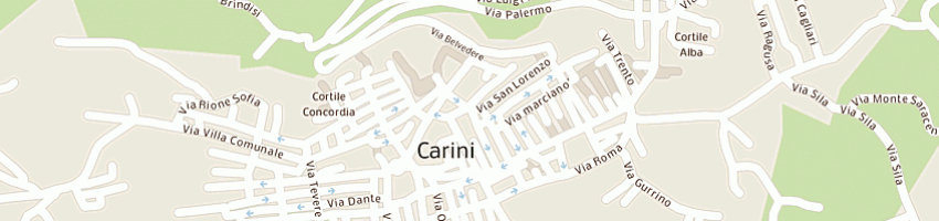 Mappa della impresa collegio maria addolorata a CARINI