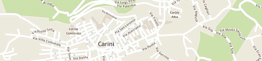 Mappa della impresa randazzo andrea a CARINI