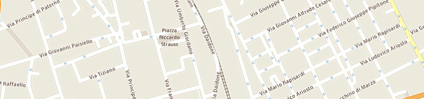 Mappa della impresa direzione didattica santi tomaselli a PALERMO