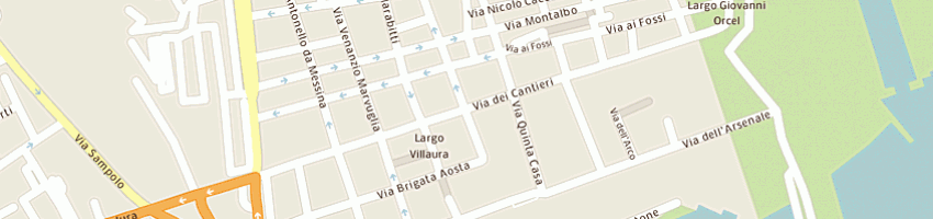 Mappa della impresa cremolose srl a PALERMO