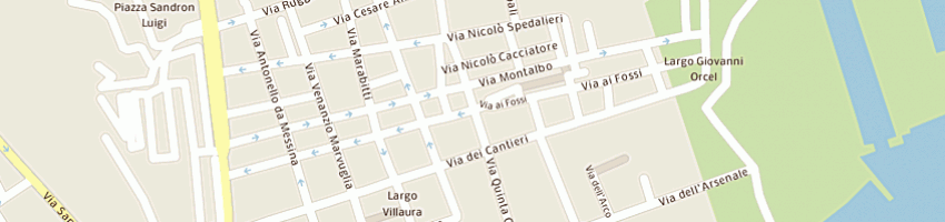 Mappa della impresa siciliano rosario a PALERMO