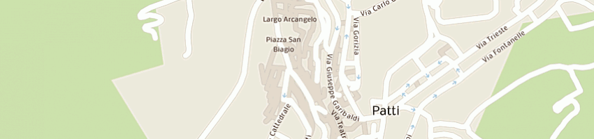 Mappa della impresa municipio a PATTI