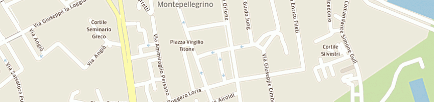 Mappa della impresa venery srl a PALERMO