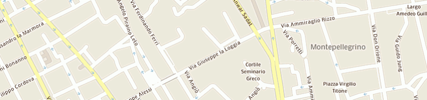Mappa della impresa rusticotto snc di giacomo amato a PALERMO