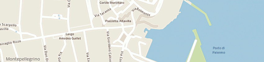 Mappa della impresa autorita' portuale a PALERMO