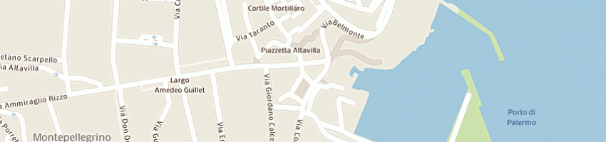 Mappa della impresa ales francesca a PALERMO