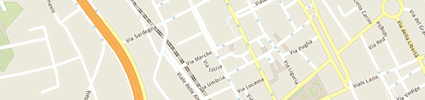 Mappa della impresa centro odontoiatrico siciliano srl a PALERMO