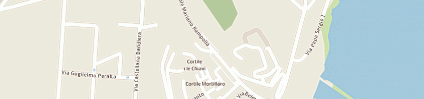 Mappa della impresa belmonte residence srl a PALERMO