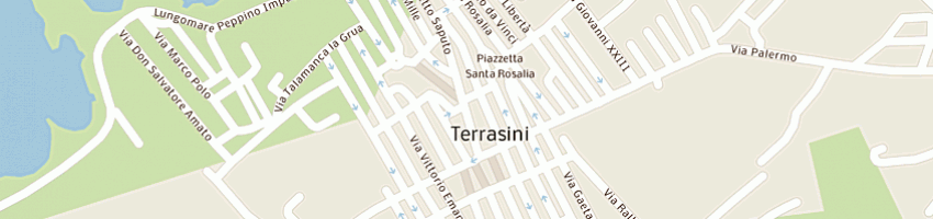 Mappa della impresa friend's bar di serra nicolo' e c a TERRASINI