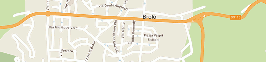 Mappa della impresa gugliotta enrico a BROLO