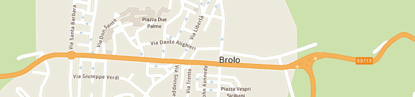 Mappa della impresa comune di brolo a BROLO