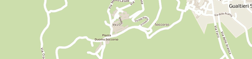 Mappa della impresa impala' santo a GUALTIERI SICAMINO 