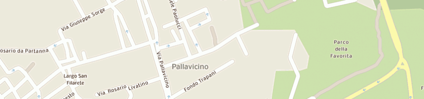 Mappa della impresa circolo didattico pallavicino a PALERMO