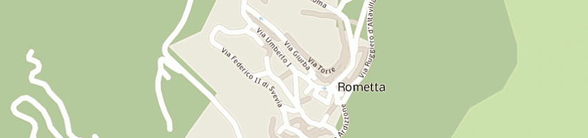 Mappa della impresa merlino rosa a ROMETTA